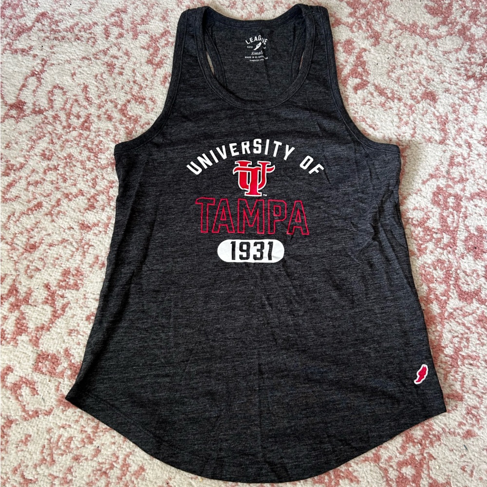 College athletic tank top by “League”